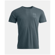 Функционална мъжка тениска Ortovox 150 Cool Mtn Mission Ts M тъмно сив Dark Arctic Grey