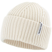 Шапка Salomon Snowbird Beanie U бял WHISPER WHITE