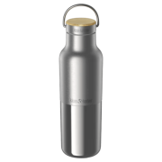 Термос Klean Kanteen Rise Reflect 16oz (w/ Bamboo Cap) сребърен Brushed Stainless
