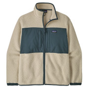 Мъжки суитшърт Patagonia M's Retro Pile Patch Jkt бежов / зелен Pelican