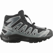 Детски обувки Salomon Xa Pro Mid Wp J Black-Sedona Sage-Wrought Iron черен/сив Black / Sedona Sage / Wrought Iron