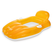 Надуваем дюшек Intex Chilln Float Lounges оранжев