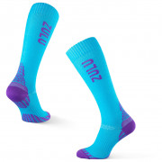 Компресиращи 3/4 чорапи Zulu Run Compression W син/лилав