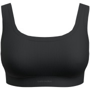 Спортен сутиен Icebreaker W Mer Rib Lotus Bra черен Black