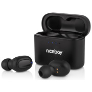 Слушалки Niceboy HIVE podsie 2021 черен Black