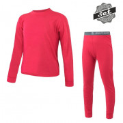 Детско функционално бельо Sensor Merino Air Set блуза+панталон розов