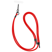Шнур Fixed NeckUni червен červená