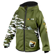 Детско софтшел яке WAMU Khaki каки KHAKI