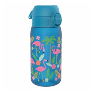 Детска бутилка Ion8 Leak Proof Blue Flamingos 400ml