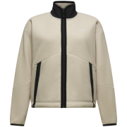 Дамски суитшърт Salewa Fanes Jacket Fz W бял oatmeal