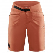 Дамски къси панталони за колоездене Craft Core Offroad Xt оранжев Terracot