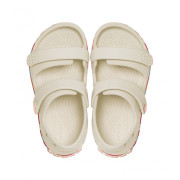 Детски сандали Crocs Crocband Cruiser Glow Confetti Band Sandal Summit White/Guava