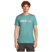Мъжка тениска Icebreaker Men Merino 150 Tech Lite SS Tee The Peaks