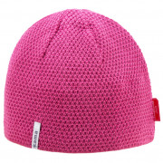 Плетена шапка от мериносана вълна Kama AW62 розов Pink