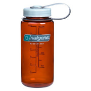 Бутилка Nalgene Wide Mouth 0,5l червен/бял