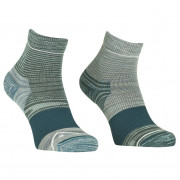 Дамски чорапи Ortovox Alpine Quarter Socks W син/сив