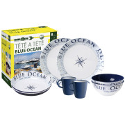 Комплект прибори Brunner Set tête-à-tête Blue Ocean 8 pcs