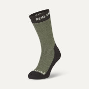 Водоустойчиви чорапи SealSkinz Stanfield черен/зелен Olive