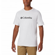 Мъжка тениска Columbia CSC Basic Logo Tee (2020) бял White