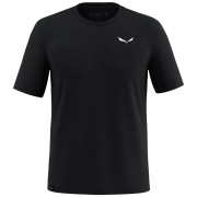 Функционална мъжка тениска Salewa Eagle Minilogo Am T-Shirt M черен black out