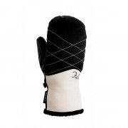 Дамски скиорски ръкавици Relax Frosen черен/бял