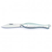 Сгъваем нож Mikov Риба 130-NZn-1 сребърен