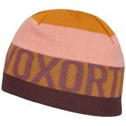 Шапка Ortovox Patchwork Beanie тъмночервен Winetasting