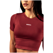 Дамски топ Nebbia Seamless crop top with SS Power