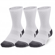 Комплект чорапи Under Armour Performance Cotton 3p Mid бял