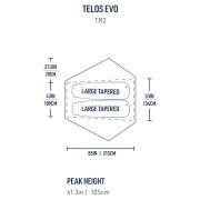Палатка Sea to Summit Telos Evo Tent - TR2