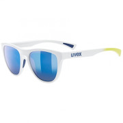 Слънчеви очила Uvex Esntl Spirit бял/син White Matt/Mirror Blue