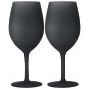Чаши за вино Brunner Wineglass Blacksatin - 2ks черен