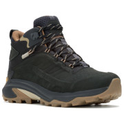 Мъжки туристически обувки Merrell Moab Speed 2 Ltr Mid Wp черен/кафяв Black