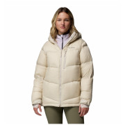 Дамско зимно яке Columbia Cloudview Down Hooded Jacket бежов Dark Stone