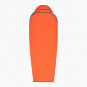 Подложка за спален чувал Sea to Summit Reactor Extreme Liner Mummy Compact червен оранжев Spicy Orange