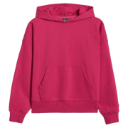 Дамски суитшърт 4F Sweatshirt F1887 червен DARK PINK