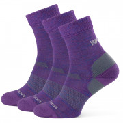 Дамски чорапи Warg Merino Hike W 3-pack лилав