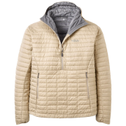 Мъжко яке Rab Microlighter Pullover Down Hoody бежов