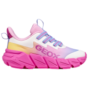 Детски обувки Geox J Flexyper Fast Girl Fuchsia розов FUCHSIA/MULTICOLOR