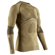 Функционална мъжка тениска X-Bionic Radiactor 4.0 Shirt Lg Sl черен/златен GOLD/BLACK