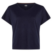 Дамска функционална блуза Icebreaker Women Mer 150 Lodge SS Tee тъмно син Midnight Navy