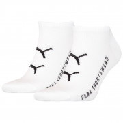 Чорапи Puma Cat Logo Sneaker 2P бял