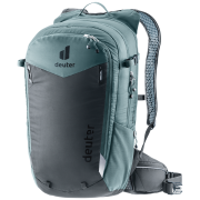 Раница за колоездене Deuter Compact 14+3 сив/зелен graphite-shale