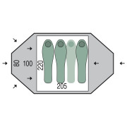 Палатка Pinguin Monzun 3