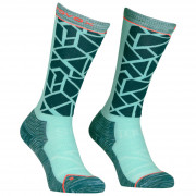 Дамски 3/4 чорапи  Ortovox Ski Tour Comp Long Socks W син