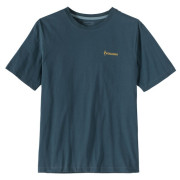 Мъжка тениска Patagonia M's Water People Banner T-Shirt тъмно син Summit Blue