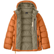 Детско яке Patagonia K's Hi-Loft Down Sweater Hoody - Marigold