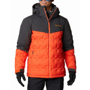 Мъжко яке Columbia Wild Card Down Jacket черен/червен RedQuartzShark