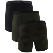 Мъжки боксерки Under Armour Performance Cotton - Print 6" 3Pk