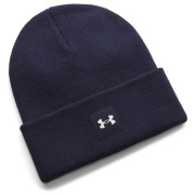 Зимна шапка Under Armour Halftime Beanie тъмно син Midnight Navy / / White